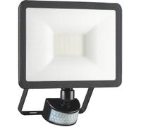 Projecteur LED d'extérieur avec détecteur de mouvement ELRO LF60 - 20W - 1600LM - Étanche IP54 - Noir