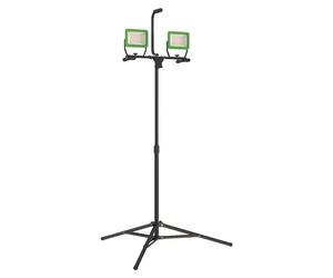 Projecteur LED double sur trépied 100 W IP65 – hauteur 1,7 m