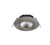 Projecteur LED Encastré Réglable 5W 2700K Nickel - A22032