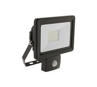 Projecteur LED étanche 30W - Noir avec détecteur -