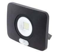 Projecteur LED étanche 50W avec détecteur noir