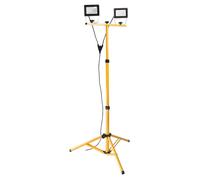Zenitech Projecteur LED étanche sur trépied 2x20W IP65
