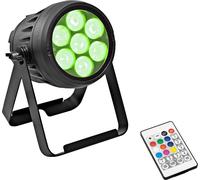 Projecteur LED EUROLITE IP PAR 7 x 15 W RGBL - Projecteurs PAR LED