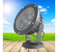 Projecteur LED Extérieur Étanche IP65, Eclairage Sous Marin, Spot LED Sous Marin, Lumières De Projecteur De Mur Extérieur, Lampe À Faisceau Étroit D'irradiation Longue Distance ( Color : White , Size