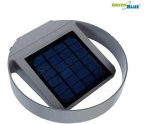 Projecteur LED extérieur solaire GreenBlue GB130 3W 125lm avec détecteur de mouvement (Gris)