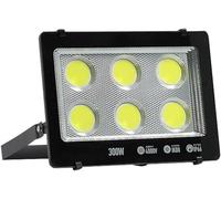 Projecteur LED extérieur super lumineux, lumières de sécurité(300W)
