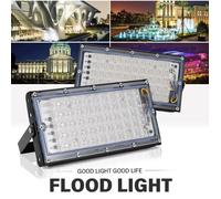 Projecteur LED Extérieur TEMPSA - 50W - Aluminium - Noir - IP66