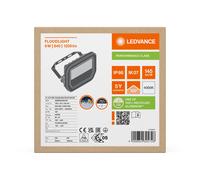Ledvance Projecteur LED Aluminium Blanc 8W 1200lm 100D - 840 Blanc Froid | IP66 - Symétrique