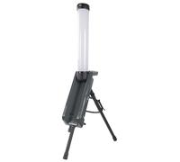 Projecteur LED hybride - 18V 360° - lampe de chantier sur trépied