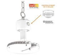 Projecteur Led Industriel Ufo 80W Wi-Fi Intelligent Cct Réglable 10000Lm Angle 120° Ip65 Éclairage Professionnel Haute Performance Durable