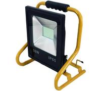 Projecteur LED mobile, 50 W, 6000 K, indice de protection IP65, pour usage extérieur