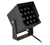 Projecteur Led Orientable 31W Ges2234 Avec Technologie Cct 3000K/4000K/6500K, Structure En Aluminium Moulé Sous Pression Gris Anthracite - Gealuce