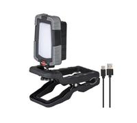 Brennenstuhl Lampe de travail LED à pince CL 1050 MA 10W 950 lm sans fil Noir