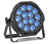 Projecteur LED PAR - ZQ01072 - RGBW 4-en-1 - DMX512 4/8 canaux - Tension 90–240 V - Prise UE - Flux lumineux >82 000 lm - Scène extérieure et DJ