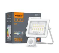 Projecteur LED PIR 20W 5000K 1800lm IP65 Videx LUCA