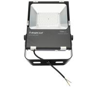 Projecteur LED plat, 70 W, 6500 K, indice de protection IP65, aluminium noir