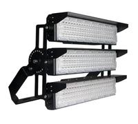 Projecteur LED Puissant Industriel 750W 170lm/W IP66 Noir Orientable - Blanc Neutre 4000K - 5500K