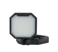 Avidsen Projecteur LED Rechargeable 2000 Lumens - Lampe de Travail avec Fonction Batterie Externe (Powerbank) - Tête Rotative 360° - Support Magnétique & Crochet - USB-C - Étanchéité IPX4 - Noir