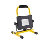 Projecteur LED rechargeable de chantier 20W - Jaune - Zenitech