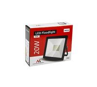 Maclean MCE520 NW Projecteur a LED Lamp à économie d'énergie Super Slim (Blanc Neutre 4000K, 20W)