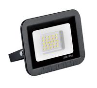 Projecteur LED SMD 20W 6500K 120° IP65 noir Polux ext.