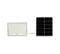 Projecteur LED Solar V-TAC 30W Télécommande, AUTO, Timer, IP65 Blanc VT-240W-W 4000K 2600lm