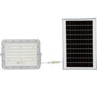 Projecteur LED Solar V-TAC 15W Télécommande, AUTO, Timer, IP65 Blanc VT-120W-W 6400K 1200lm