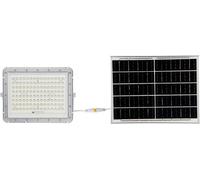 Projecteur LED Solar V-TAC 20W Télécommande, AUTO, Timer, IP65 Blanc VT-180W-W 6400K 1800lm
