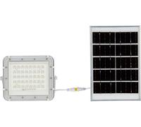 Projecteur LED Solar V-TAC 6W Télécommande, AUTO, Timer, IP65 Blanc VT-40W-W 4000K 400lm