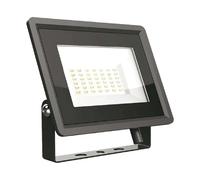 Projecteur LED V-TAC 30W 6400K 2510lm noir IP65 ext.