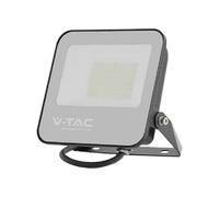 Projecteur LED V-TAC 50W 9250lm 6500K IP65 noir ext.