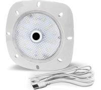 Projecteur magnétique à LED SeaMAID plastique blanc LED RGB