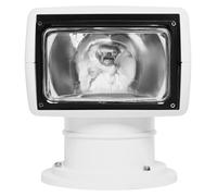 Projecteur marin avec télécommande pour bateau/yacht - HT6012 - Halogène 100 W - Angle de rotation 355°/72° - Indice de protection IP66 - Portée de 800 m - Lumière blanche
