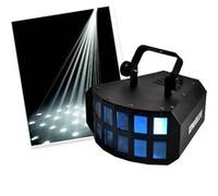 Projecteur MEGA Derby HQ POWER VDPL303WQD - DMX 3X3W à LED blanches HQ Power + étrier fixation - Projection de scène DJ
