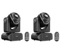 Projecteur mobile, sortie LED,DMX, noir, prise UE