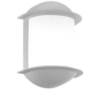 Projecteur mural LED 7 watts lampe de balcon de jardin en fonte d'aluminium blanc 1 flamme Eglo 78058