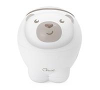 Chicco Projecteur Ours Polaire 2en1, Veilleuse bébé Pour berceaux, lits d'enfant et chevets Next2Me, projection d'une aurore boréale, 30 minutes de musique classique, sons de la nature, 0 mois et plus