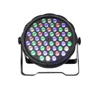 Projecteur plat LED Par 54x3W/54x9W RGB 3 en 1, projecteur, peut laver l'effet du contrôleur DMX512, éclairage de conception scène Garage de jardin