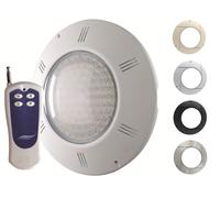 Projecteur plat LED RGB modèle couleur + avec bride métallisée inox