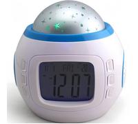 Projecteur radio réveil étoile led lcd - Aueq - alarm musique thermomètre pr cateau noël ciel étoilé led reveil pour les enfants