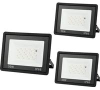 Projecteur RGB, télécommande, conception résistante aux intempéries, 50 W, 2 pièces