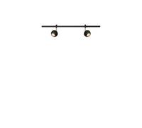 Projecteur rond 2xGU10, max. 2x7W, IP20, noir - Markslöjd - Expand
