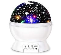 Projecteur Rotatif Veilleuse Étoilée Jouets Enfants Étoiles Ciel Led Lumières Lune Usb Jouet Enfants Chambre Projection Jouets De Nuit