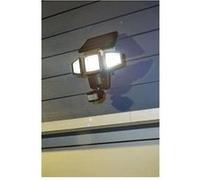Projecteur Solaire 3 Tetes GALIX G4442 1500 Lumens 182 LED SMD Mode AUTO ou Marche Forc Blanc G