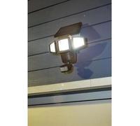 Projecteur Solaire 3 Tetes Galix G4442 - 1500 Lumens - 182 Led Smd - Mode Auto Ou Marche Forcée