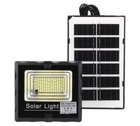 Projecteur solaire à LED 170 LED - Applique murale d'extérieur - Détecteur de mouvement - Télécommande infrarouge - Étanche IP65 - Intensité réglable
