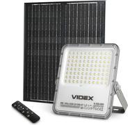 Projecteur solaire avec télécommande 3740lm=LED 40W 5000K IP65 SOLAR Videx