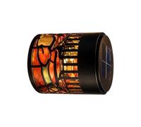 Projecteur Solaire Halloween Lanterne à Motif à Visage, Lampe effrayante | Projecteur Effrayant Pour intérieur, jardin, porche, mur, maison hantée,