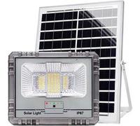 Projecteur Solaire LED 10W IP67 avec Batterie 10000mAh avec Panneau 12W Avizar Gris Gris