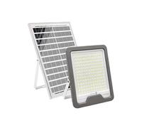 Avizar, projecteur solaire à LED 16 W avec panneau de 20 W et capteur, gris